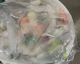 お一人様クリーミー味根菜たっぷり野菜炒め作り方13写真