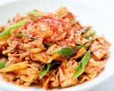 黄金の味で手軽に【豚キムチ（焼肉のたれ）作り方4写真