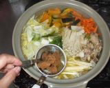 ほうとう鍋風♪胃腸の冷え簡単レシピ作り方7写真