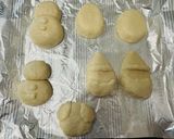 子供喜ぶ☆発酵なしのクリスマス向まるパン作り方3写真