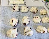 ドライクランベリー丸ぱん♡クリチ入れ込み作り方2写真