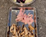 ハーブ香る茄子とベーコンのトマトそうめん作り方1写真