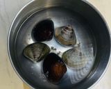 蛤と白菜の酒蒸し(4毒抜き)作り方1写真