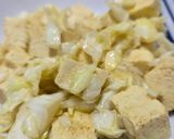 高野豆腐とキャベツでマヨカレーサラダ☆作り方7写真