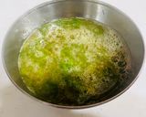 余った卵白で刻みネギ入り白い玉子焼き作り方3写真