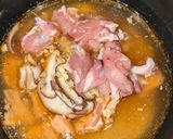 鮭鶏もも肉の炊込ご飯 刻み大葉仕上げ作り方3写真