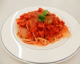 栄養士の卵☆鯖のトマトソーススパゲッティ作り方11写真