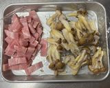 ほうれん草とベーコンとしめじの和風パスタ作り方2写真