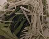 水菜サラダ作り方1写真