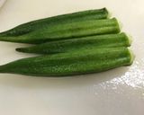 さっぱり★オクラの梅おかか和え作り方1写真