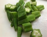 さっぱり★オクラの梅おかか和え作り方2写真