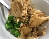 さっぱり★オクラの梅おかか和え作り方4写真