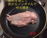 鶏むねチーズサンド 照り焼き風作り方8写真