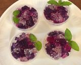 着色料なし！雨上がりの紫陽花ゼリー作り方11写真