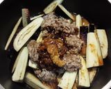 【子育て中華】マーボー茄子風作り方3写真