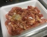 ささっと簡単！豚肉の細切れの生姜焼き♪作り方1写真