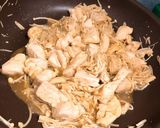 鶏モモ肉とエノキのポン酢炒め作り方5写真