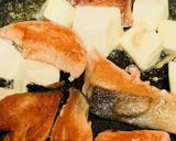 揚げ玉入り●鮭のゴーヤーチャンプルー作り方2写真