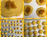 かぼちゃ餡入り♡プーさんの3Dちぎりパン作り方6写真