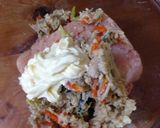 具だくさんおから入り☆つくねバーグ作り方1写真