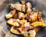 甘い！醤油味のとうもろこし唐揚げ(動画有作り方8写真