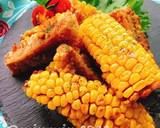 甘い！醤油味のとうもろこし唐揚げ(動画有作り方10写真