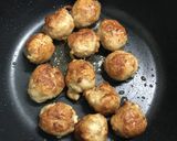 ⭐️ヘルシーで美味しい鶏の甘酢あん肉団子作り方3写真