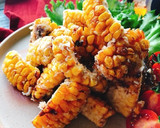 とうもろこしのバター醤油唐揚げ作り方12写真