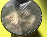 簡単 ♪ さっぱり おろし梅の豚そうめん作り方2写真