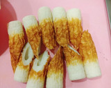 のり弁っぽい♡おかかin竹輪磯辺揚げ♡作り方1写真