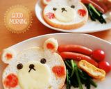 くまさん 簡単な デコトースト作り方4写真