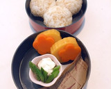 蜂くまおにぎり弁当 簡単 可愛い デコ弁作り方2写真
