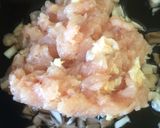 鶏の胸肉と舞茸の味ご飯☆おにぎり作り方3写真