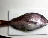 鯛の皮付き刺身作り方1写真