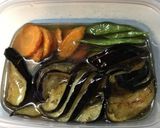 カラフル野菜の揚げ甘酢浸し作り方4写真