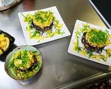 見た目華やか絶品野菜沢山鮭花散らし寿司作り方48写真