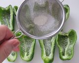 ピーマンのしぼり出し肉詰め作り方5写真