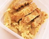 時短！汁なしカツ丼！作り方4写真
