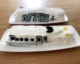 新幹線☆ケーキ作り方8写真
