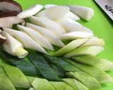 牛しゃぶしゃぶ肉で肉豆腐作り方3写真
