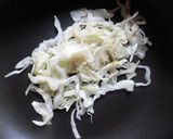 フランスパンでチキンサンド作り方4写真