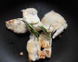 フランスパンでチキンサンド作り方5写真
