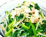 ほうれん草ともやしと豚肉のナムル♥簡単☆作り方6写真