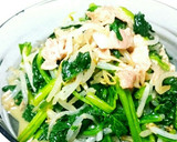 ほうれん草ともやしと豚肉のナムル♥簡単☆作り方6写真