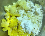 とうもろこし&じゃがいものかき揚げ作り方2写真