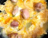 こんがり鶏肉の親子丼作り方4写真
