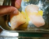 犬ご飯　鶏胸肉のピカタ作り方5写真