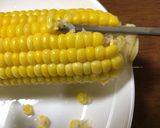 簡単 とうもろこしの実取り方作り方1写真
