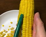 簡単 とうもろこしの実取り方作り方3写真