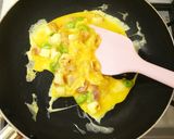 枝豆ベーコンチーズ卵☆スクランブルエッグ作り方7写真